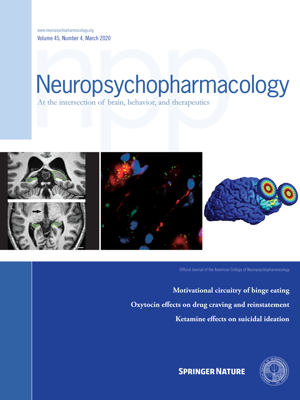Featured: Neuropsychopharmacology Cover Image