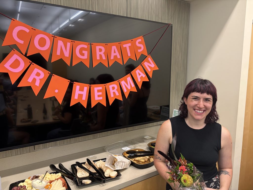 Congratulations Dr. Herman!